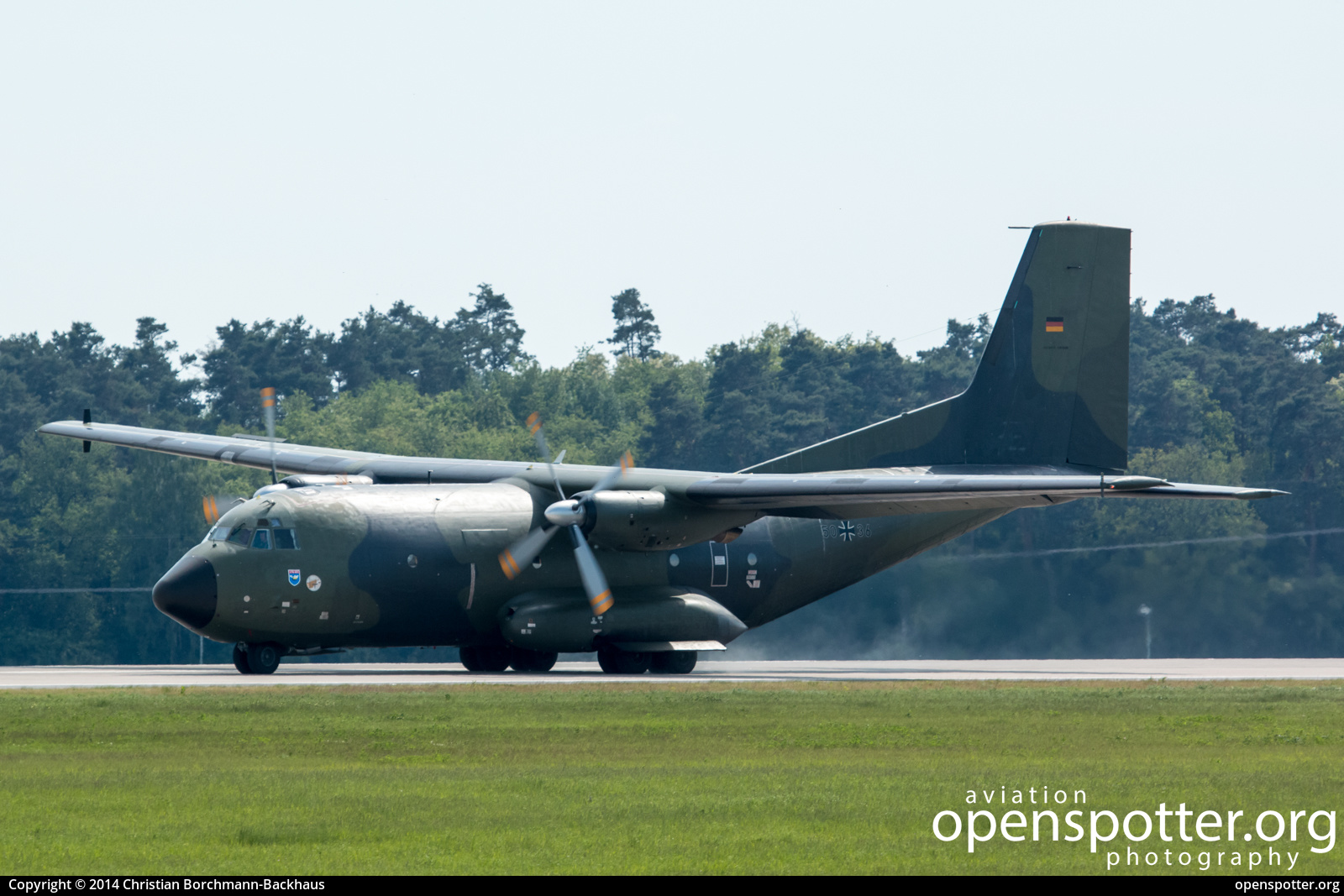 50+36 - Luftwaffe (German Air Force) C-160D Transall at Berlin-Schönefeld International Airport (SXF/EDDB) taken by Christian Borchmann-Backhaus | openspotter.org | ID: 40386