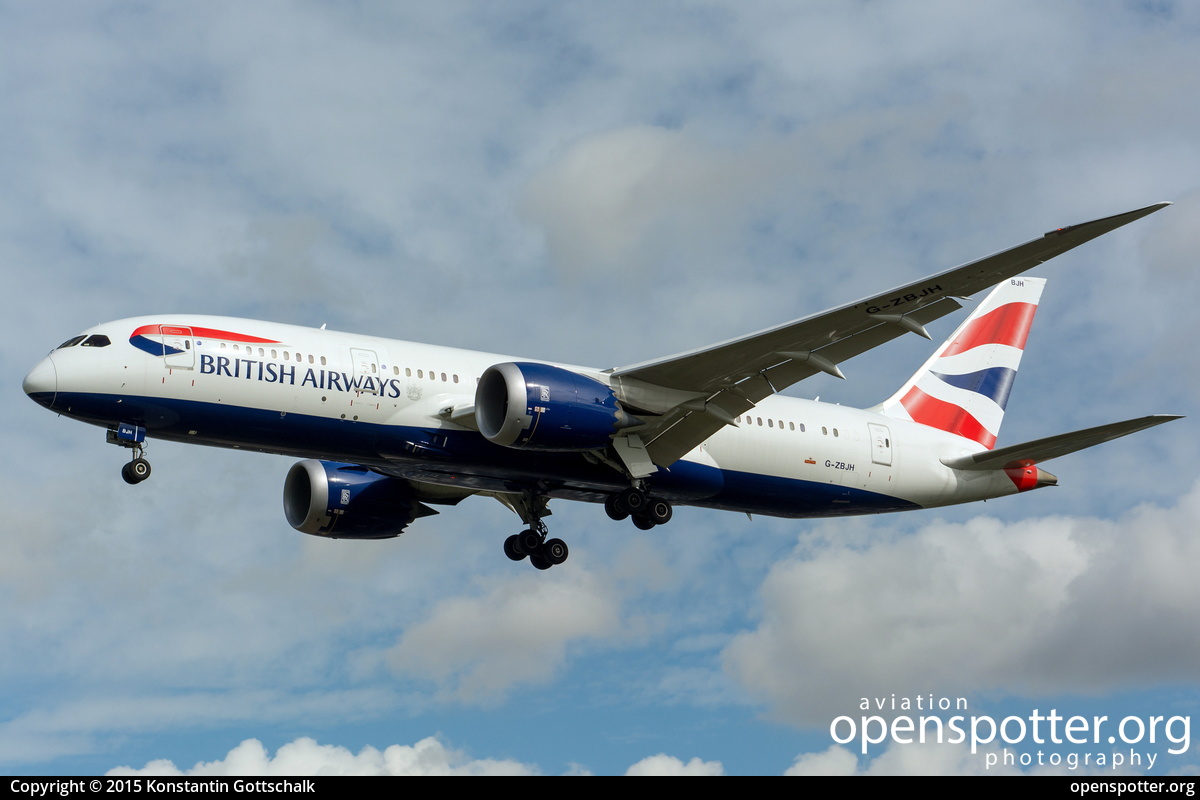 G-ZBJH - British Airways Boeing 787-881 Dreamliner at London Heathrow Airport (LHR/EGLL) taken by Konstantin Gottschalk | openspotter.org | ID: 24611