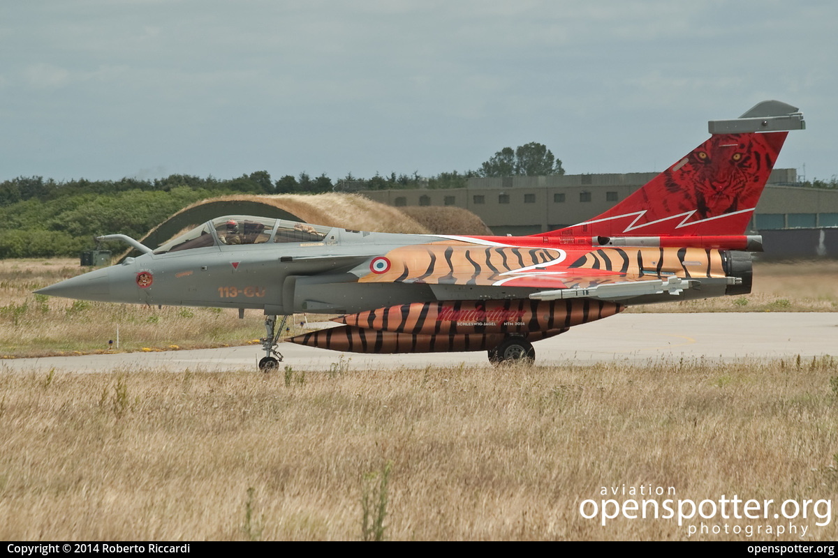 142 - France Air Force (Armée de l'Air) Dassault Rafale C at Fliegerhorst Schleswig-Jagel (WBG/ETNS) taken by Roberto Riccardi | openspotter.org | ID: 37140