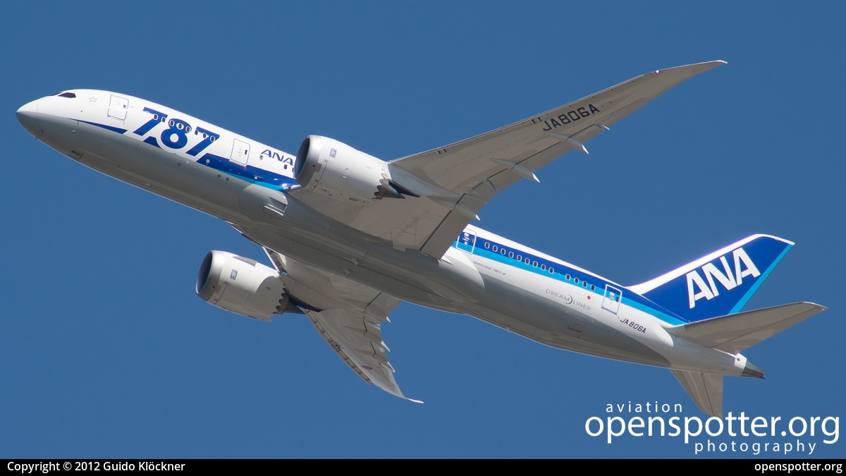 JA806A - All Nippon Airways Boeing 787-881 at Frankfurt International Airport (FRA/EDDF) taken by Guido Klöckner | openspotter.org | ID: 3901