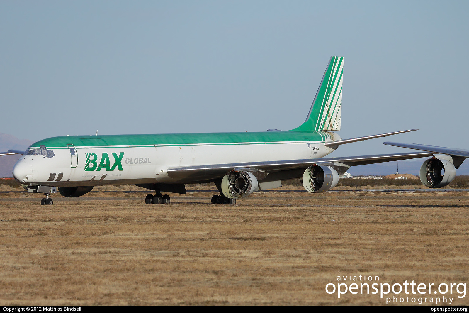 N829BX - BAX Global McDonnell Douglas DC-8-71F at Mojave Airport (MHV/KMHV) taken by Matthias Bindseil | openspotter.org | ID: 57319
