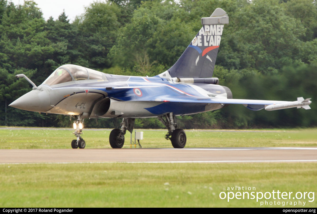 133 - France Air Force (Armée de l'Air) Dassault Rafale C at RAF Fairford (FFD/EGVA) taken by Roland Pogander | openspotter.org | ID: 55676