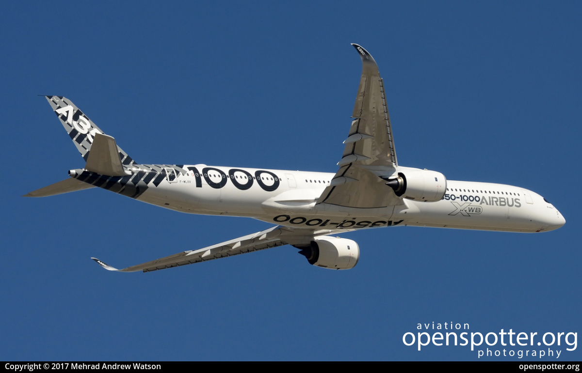 F-WLXV - Airbus Industrie Airbus A350-1041 at Paris - Le Bourget Airport (LBG/LFPB) taken by Mehrad Andrew Watson | openspotter.org | ID: 43671