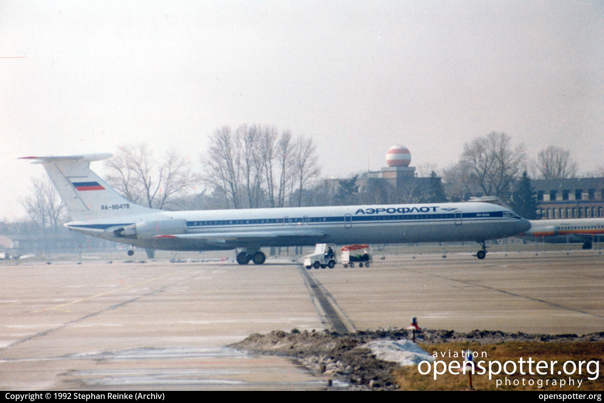 RA-86478 - Aeroflot Russian Airlines Ilyushin Il-62M at Berlin-Schönefeld International Airport (SXF/EDDB) taken by Stephan Reinke (Archiv) | openspotter.org | ID: 51649